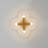 4-Light Fabric Semi Flush Mount Ceiling Light