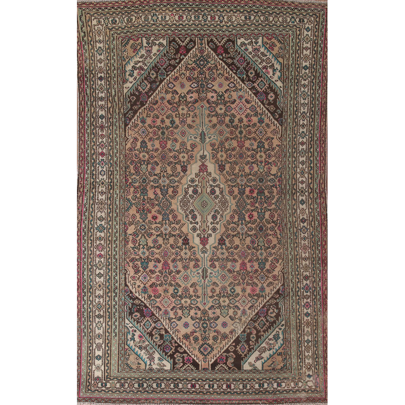 Distressed  Traditional Area Rug 6x10