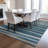  Machine Washable Indoor/Outdoor Chantille ACN997 Gray Area Rug-2093197867