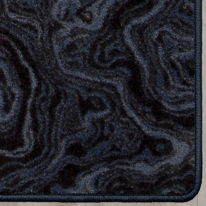 Tapis en lapis Imagine, Rectangle 5 pi 4 po x 7 pi 8 po