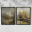 «Vintage Landscape XXIX», impression giclée sur cadre - ensemble de 2-1556152134-1556152130