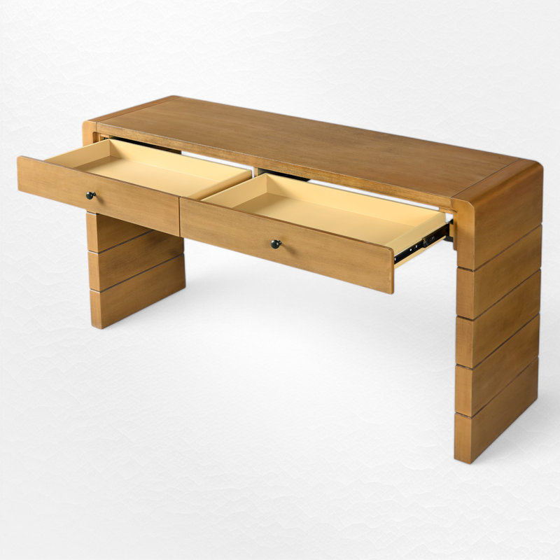 Console moderne, table d'entrée, Naturel