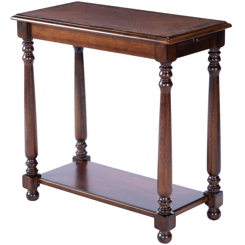 Devane CastleWood Side Table, Distressed Castlewood