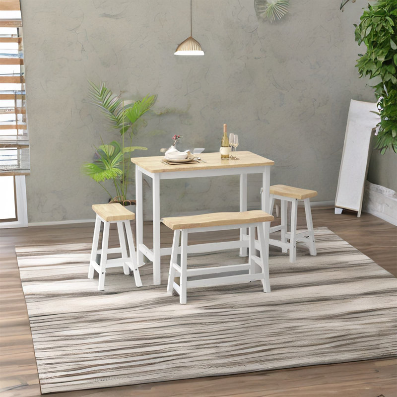 Ensemble de table de salle à manger pour 4 personnes Casas