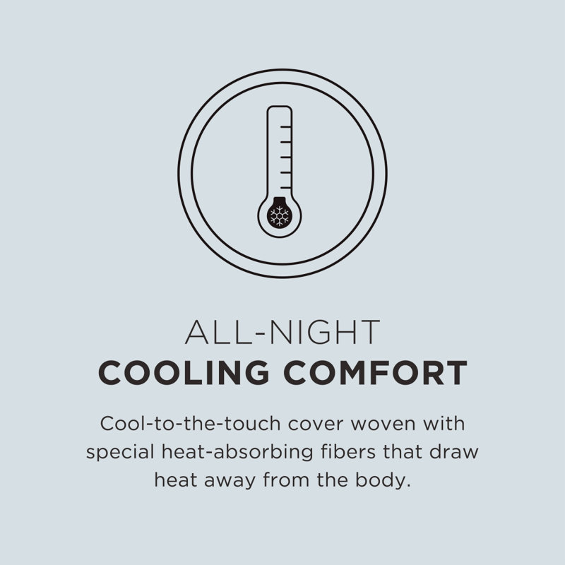 TEMPUR-Cloud Adjustable Cooling Pillow, Queen, 2 Pack