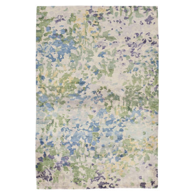 One-of-a-Kind Rectangle 4' x 6' Hand Knotted Area Rug