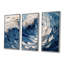 Daijanay - Ensemble d'art mural vagues côtières-108312809-108312811
