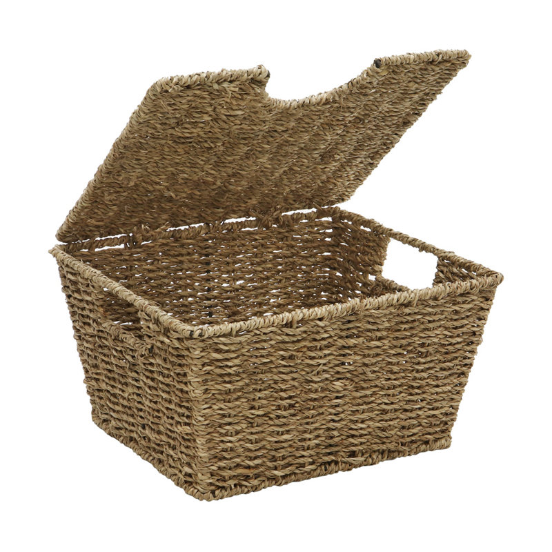 Bay Isle Home Seagrass Decorative Basket