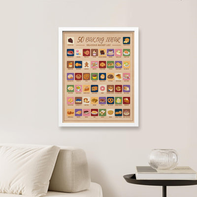 La liste de seau de cuisson ultime - 50 délicieux desserts et pâtisseries collages