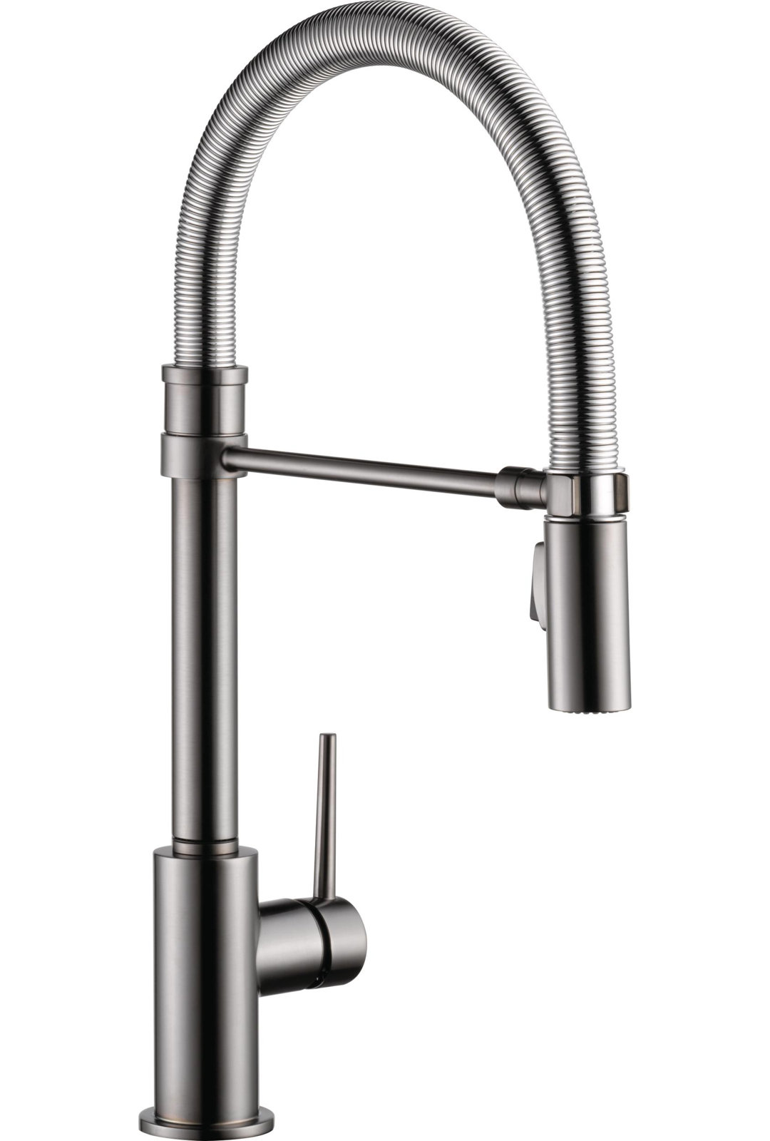 Trinsic Pro Commercial Pull-Down Faucet, Black Stainless
