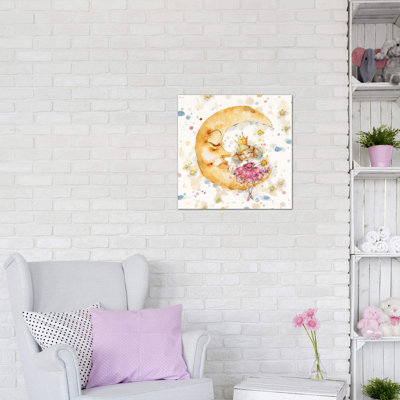 To The Moon & Back by Sillier Than Sally - Painting