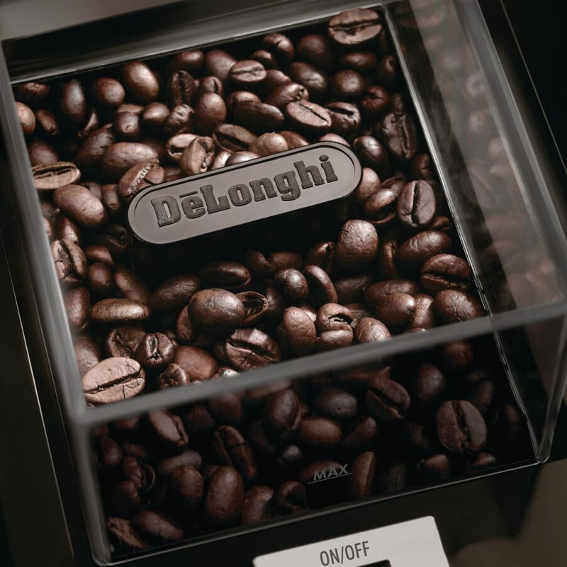 De'Longhi Burr 4.2oz Coffee Grinder, Stainless Steel