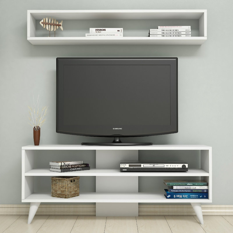 Brodie-Gael TV Stand for TVs up to 65", White
