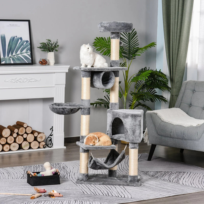 Grady 391.16cm H Cat Tree