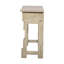 Console en bois massif 59 po