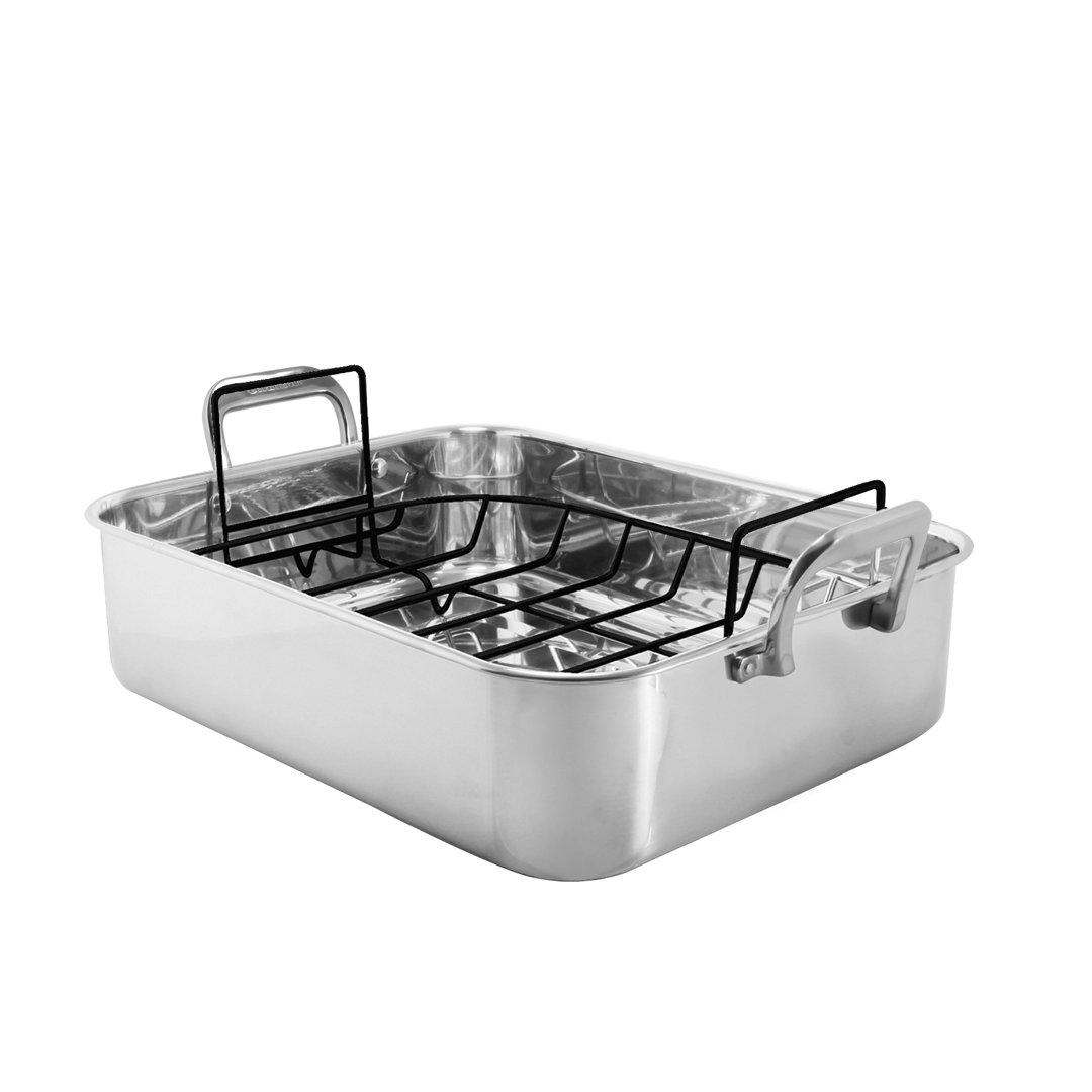 Chantal Non-Stick Stainless Steel Roasting Pan Chantal