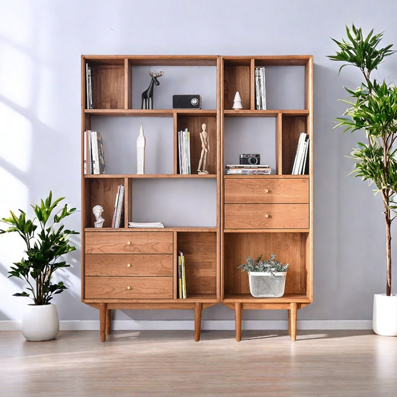 Nordic style practical bookcase