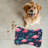Dark Flamingo - Bone Shape Feeding Mat