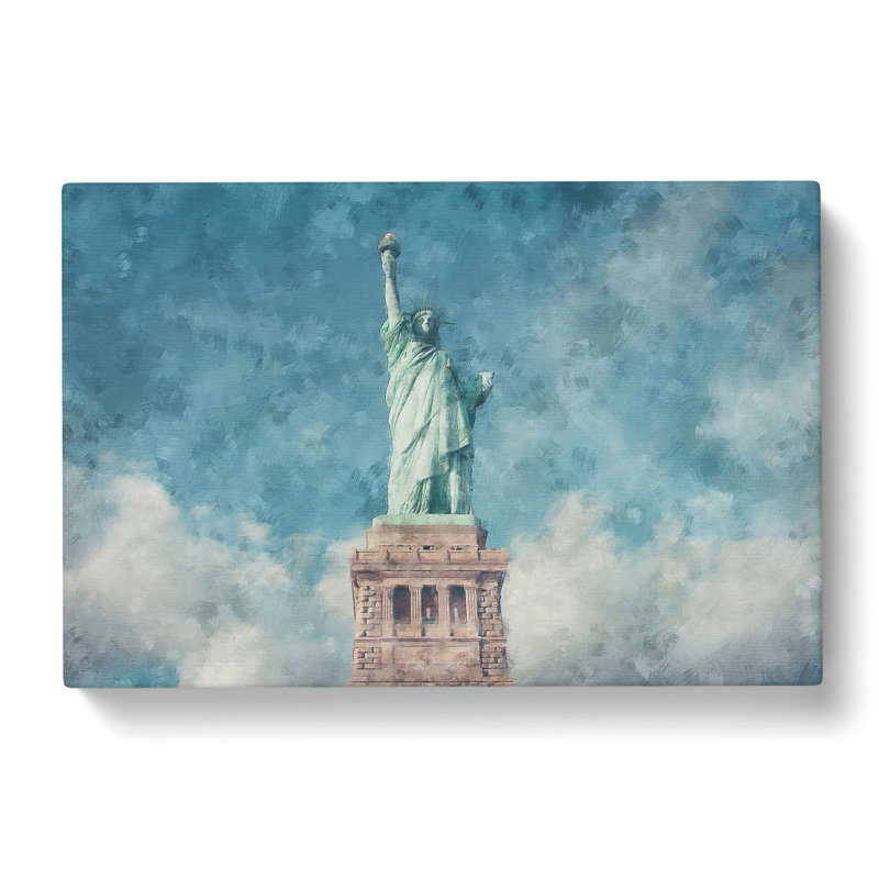 The Statue Of Liberty Vol.1 - Wrapped Canvas, 50cm H x 76cm W x 3cm D