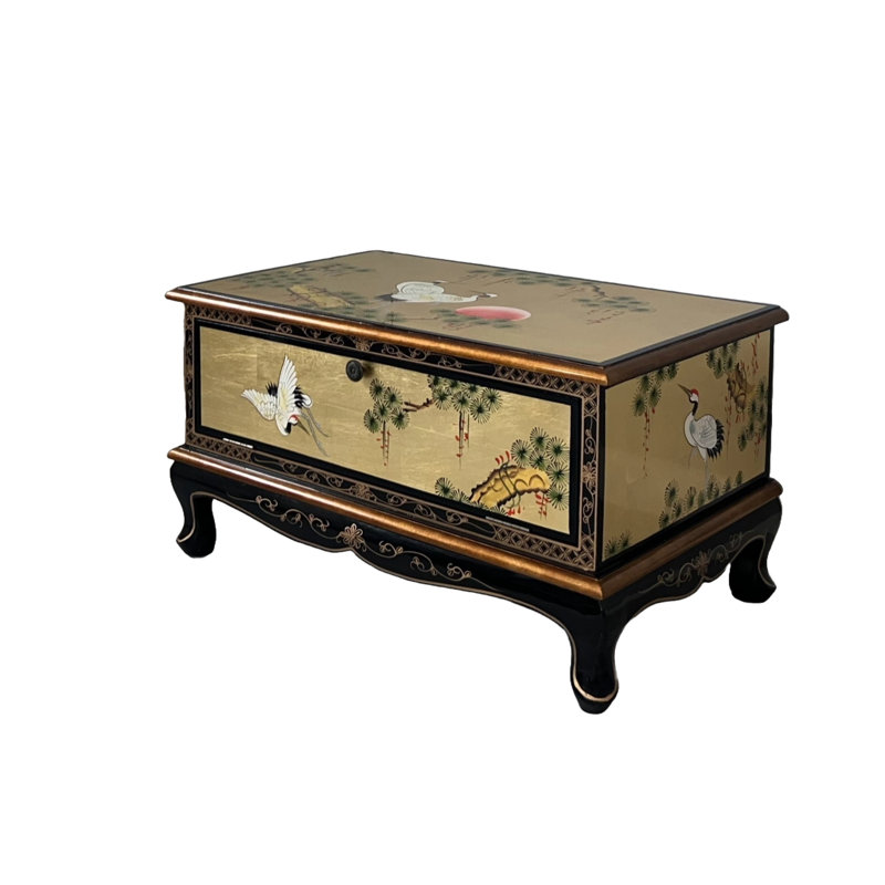 Nizar Gold Leaf TV Cabinet