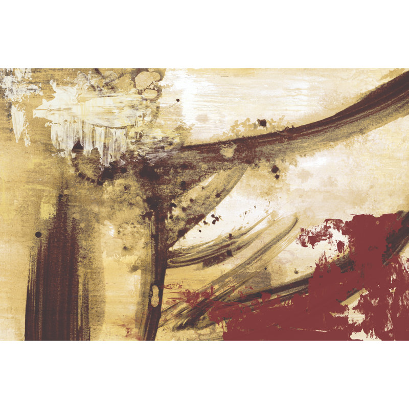 Big Paint Strokes - Wrapped Canvas Art Prints, 30cm H x 46cm W x 3.8cm D