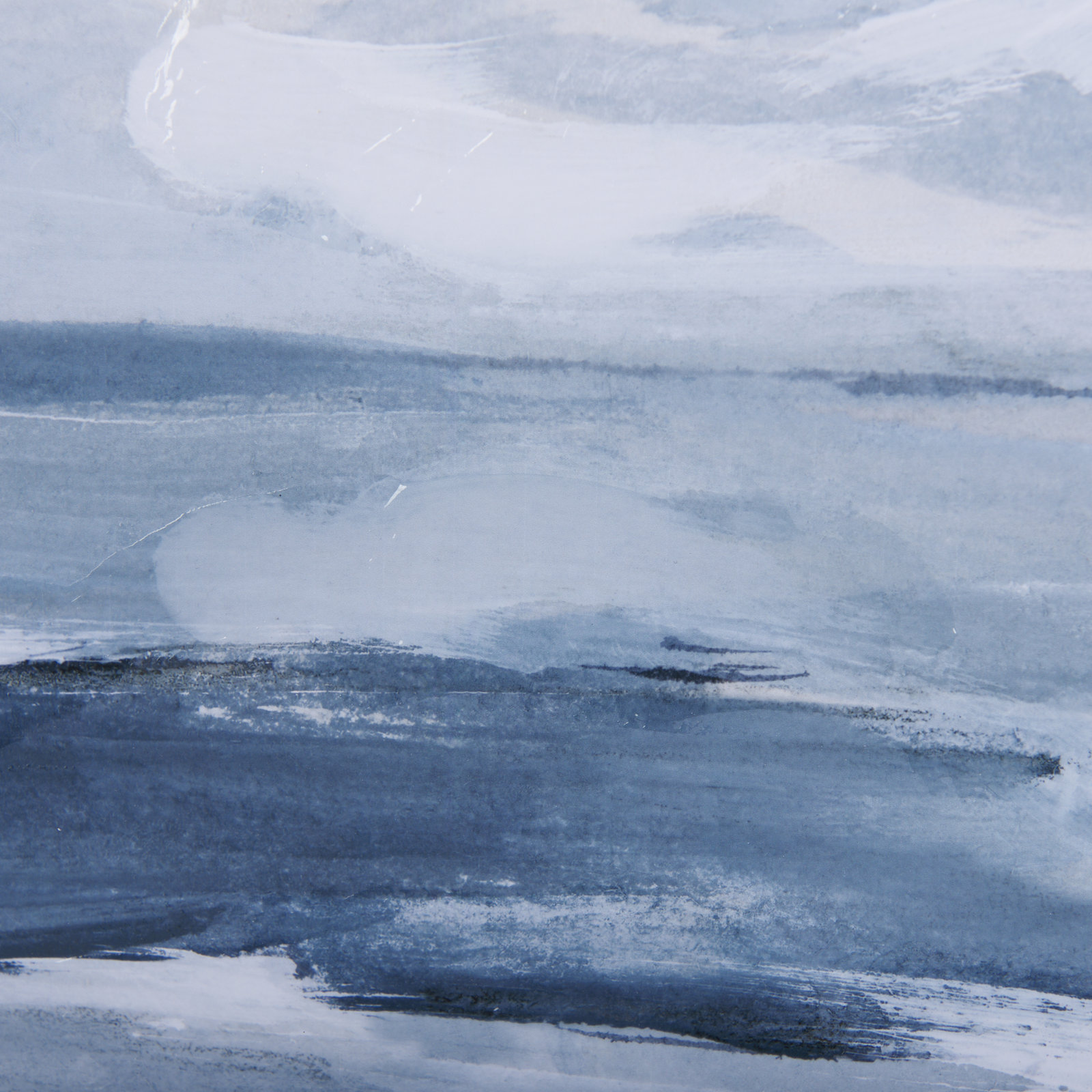 Cloud and Sea Hand-Embellished Print, Clouds and Sea II