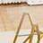 Square Tempered Glass Dining Table for Small Spaces – Sturdy Metal Base, Modern Minimalist Design