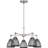 Lowman 5 - Light Steel Dimmable Chandelier