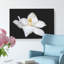 Blooming White Magnolia Painting - Wrapped Canvas-56656731