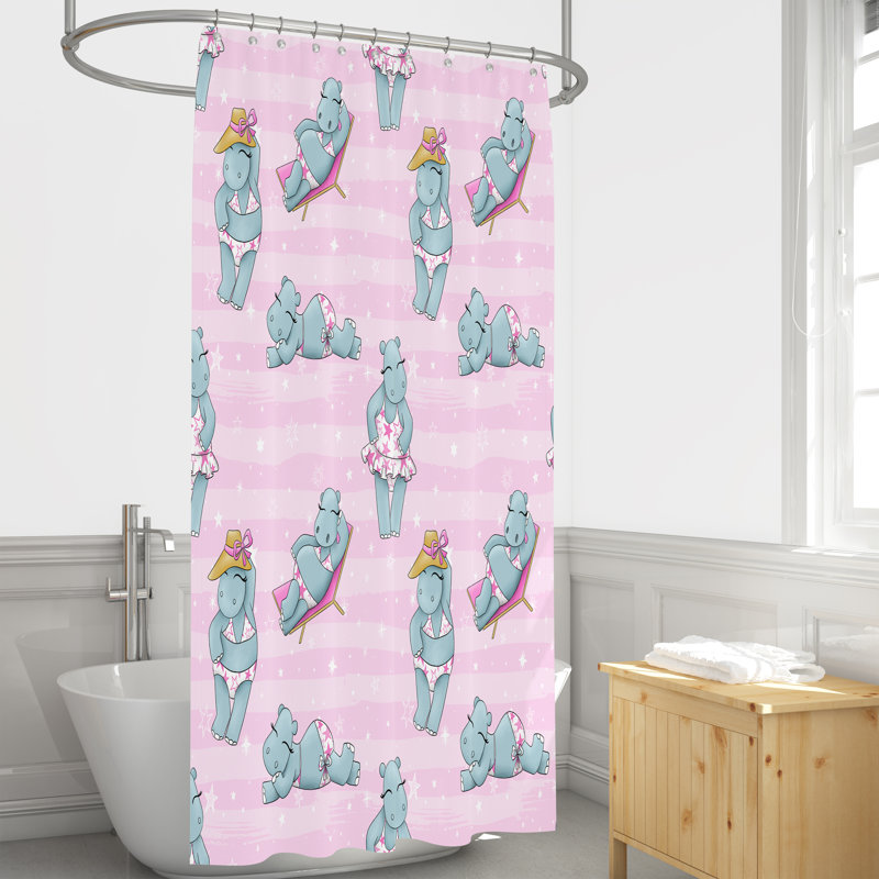Rideau de douche simple, 72 po x 70 po