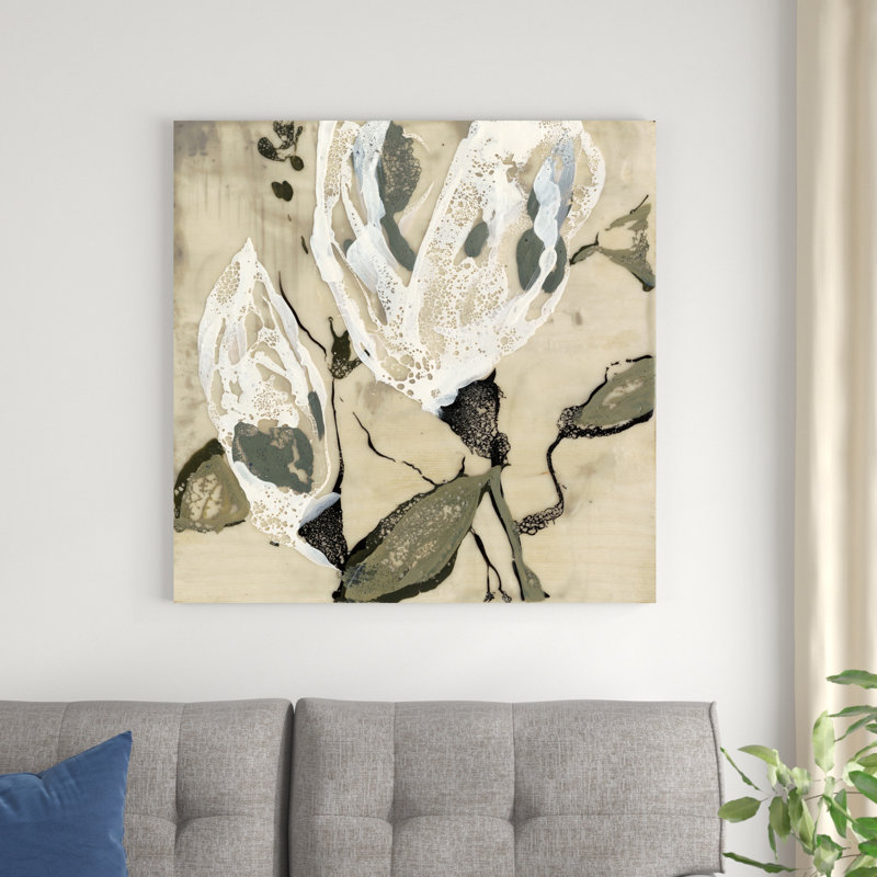 Bouquets de fleurs II, H 36 po x l 36 po x P 1,25 po