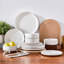 Piece Stoneware Dinnerware Set - Service for 4-108845078