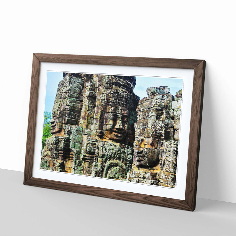Single Picture Frame Print, Walnut