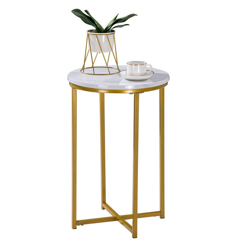 Cross Legs End Table