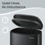 Poubelle à pédale en acier inoxydable 20 gallons résistante aux empreintes digitales avec seau intérieur amovible-134368431