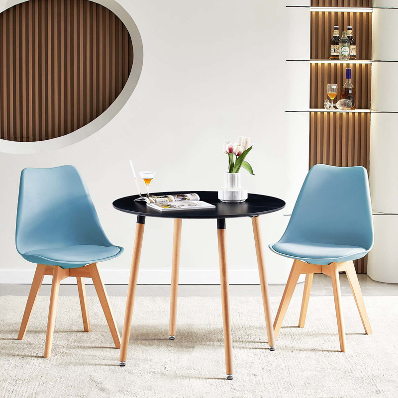 Nero Upholstered Dining Chair, Air Force Blue, 8