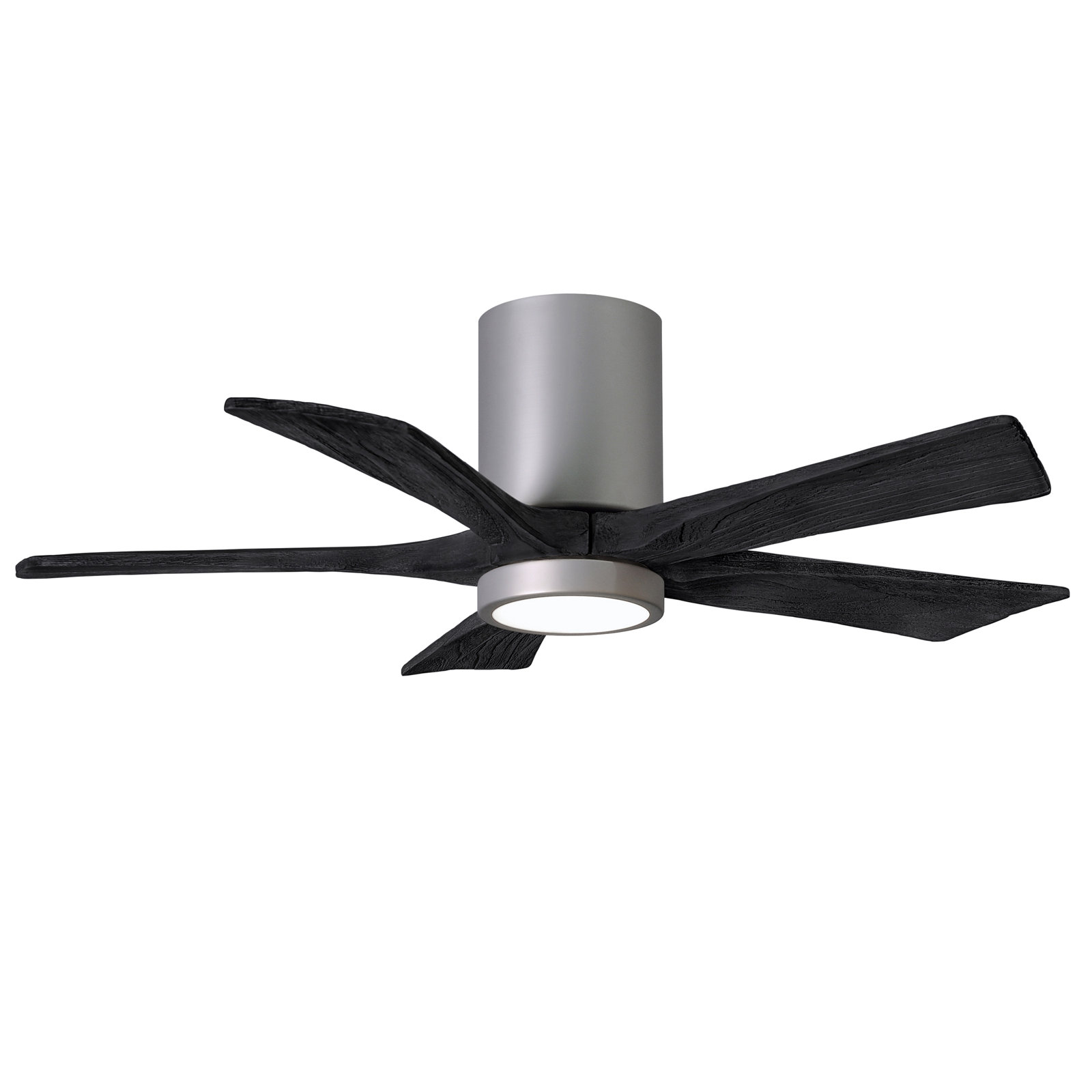 Brushed Nickel, Matte Black, 42"