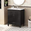 Meuble-lavabo 30 po avec lavabo style rétro-799934534