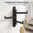 Wall-Mounted 3-Arm Swivel Towel Hook