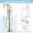 Single-handle Freestanding Tub Faucet With Hand Shower In.brushed Gold-128600169