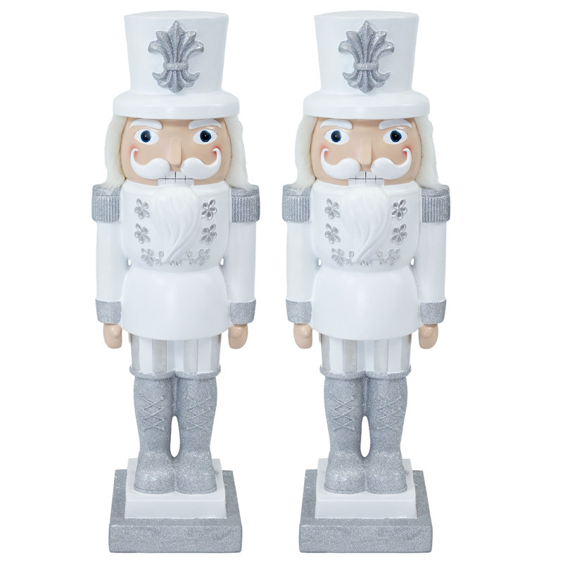 Sterling the Silver Christmas Nutcracker Statue - 37" H, 2