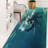 Floral Inspired Non Woven Thin Type Printed Rug Ideal for Accentuating Any Room Decor-128543169