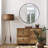 Adrihanna Round Wall Mirror With Frame,-792786761-765107642
