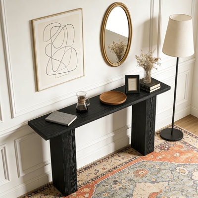 Wooden Sofa Long Entryway Table