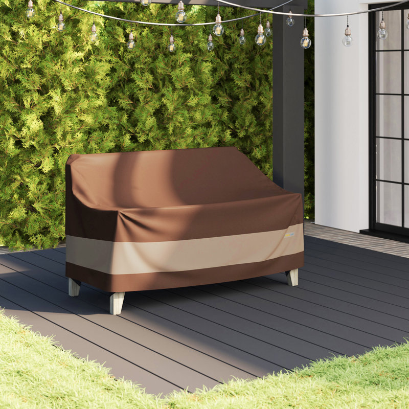 Ahmad Ultimate Waterproof Outdoor Loveseat and Sofa Cover, 35" H x 60" W x 42" D