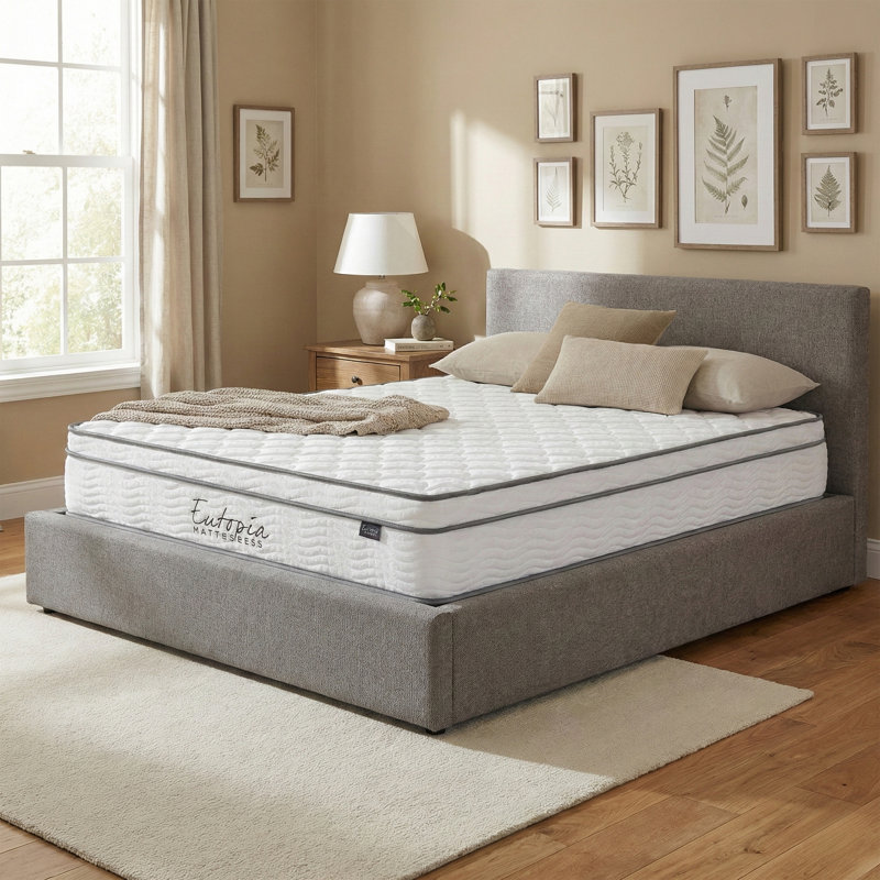 Eutopia Annaghmore Agencies Ltd Pillow Top Mattress, Single (3')