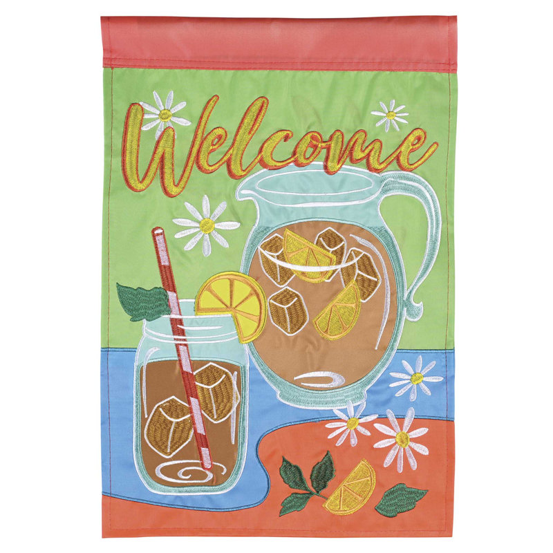 Drapeau Sweet Tea Southern Welcome 13 x 18