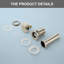 Lavabo de salle de bain avec trop-plein Drain Stopper-71275699