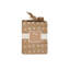 Brown Riverstone Crib Sheet, 100% Cotton, Soft and Durable, Kendi Collection