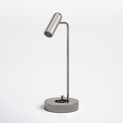 Avon 17" Desk Lamp With USB And Wireless Charging